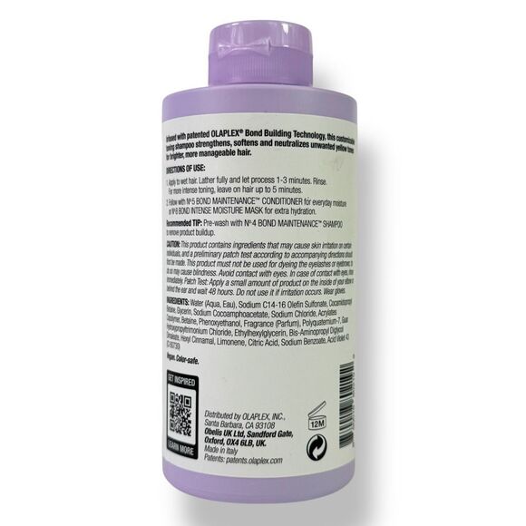 Olaplex No.4P Blonde Enhancer Toning Purple Shampoo 8.5 oz. - Picture 4 of 9